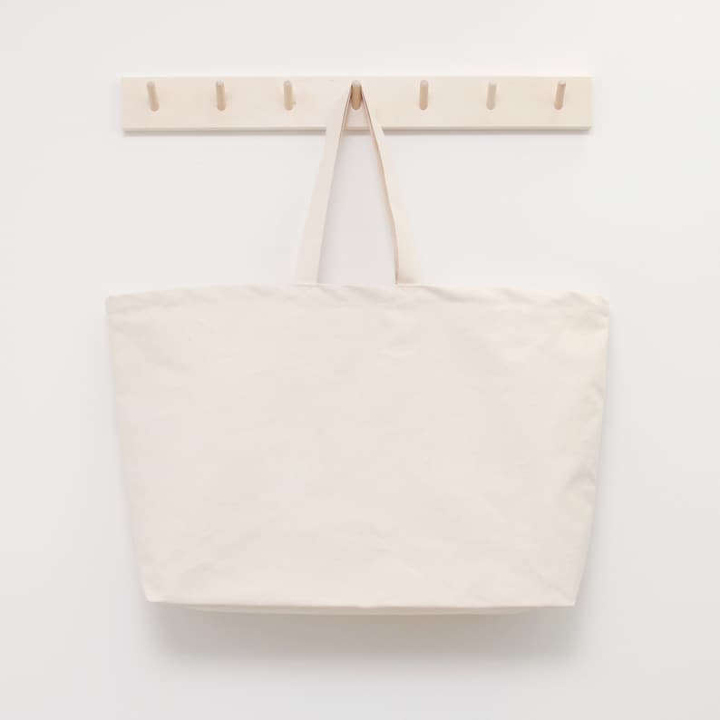 Really Big Bag Large Weekend Bag Giant Canvas Grocery Bag Etsy