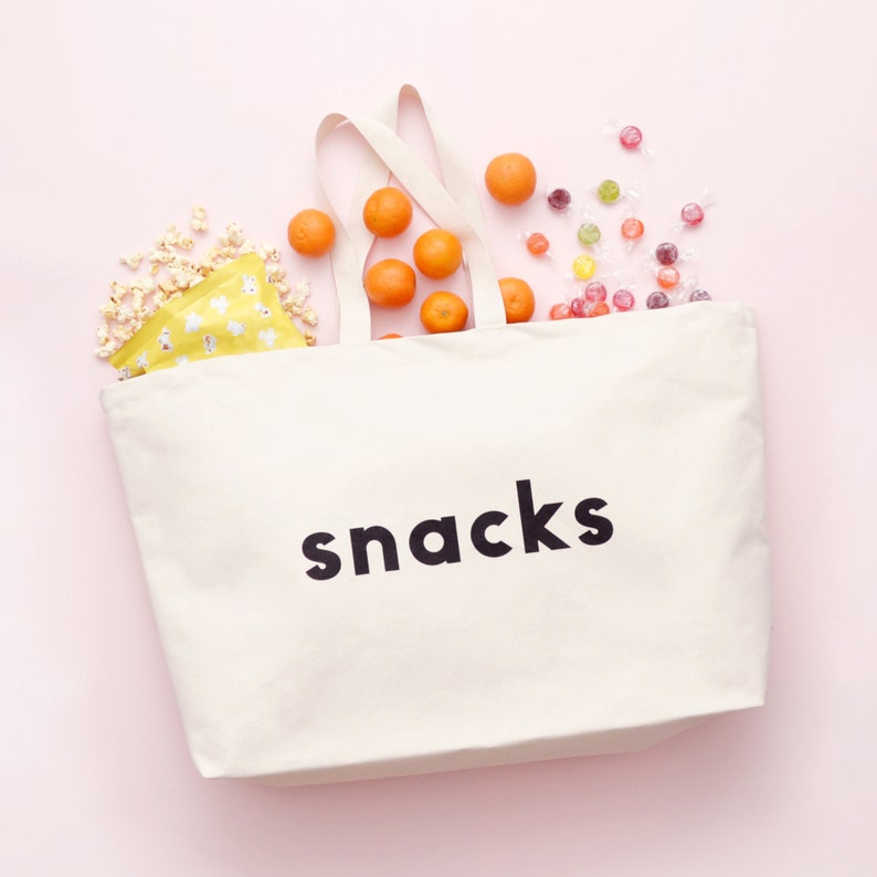 Oversized Canvas Bag Alphabet Bags Weekender Bag Snacks Really Big Bag Giant Canvas Grocery Bag Large Canvas Shopper