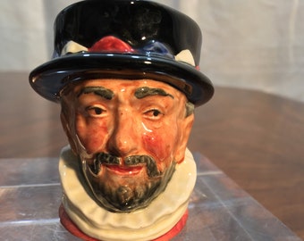 Royal Doulton - Beefeater - Miniature Jug D 6251 by Harry Fenton