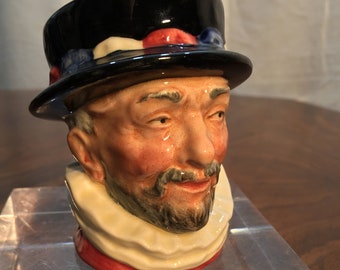 Royal Doulton - Beefeater - Small Jug D 6233 by Harry Fenton