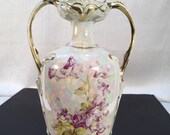 Vintage Porcelain Vase E.S. Germany Prov Saxe Erdmann Schlegelmilch