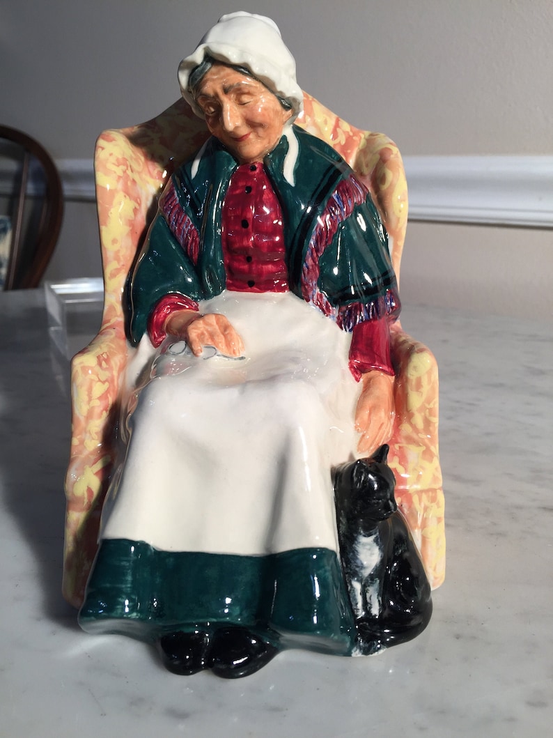 designed by H Fenton Royal Doulton HN 1974 Forty Wings Porcelain Figurine