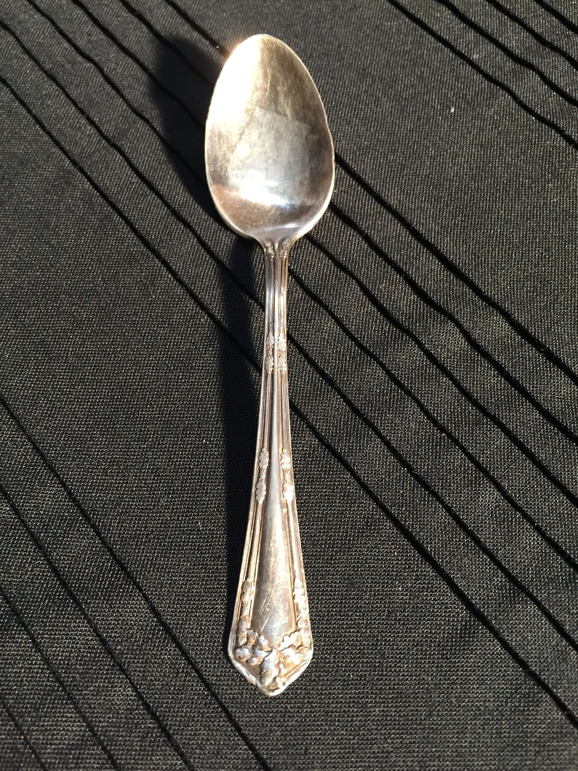 Wm. Rogers & Son Silverplate Baby Spoon & Fork