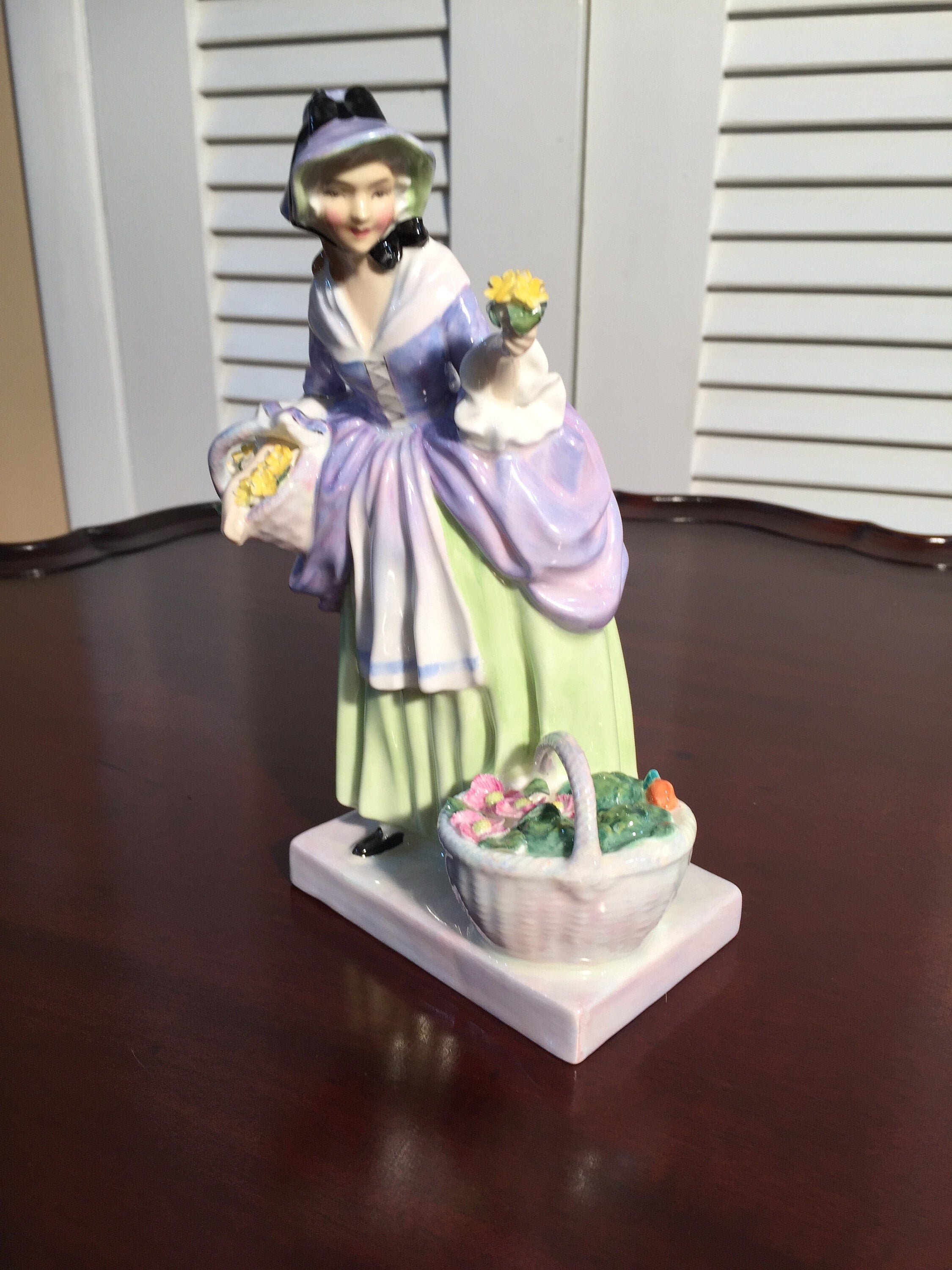 Royal Doulton HN 1807 Spring Flowers Porcelain Figurine by Etsy Australia
