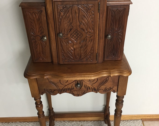 Antique Telephone With Drawer Etsy
