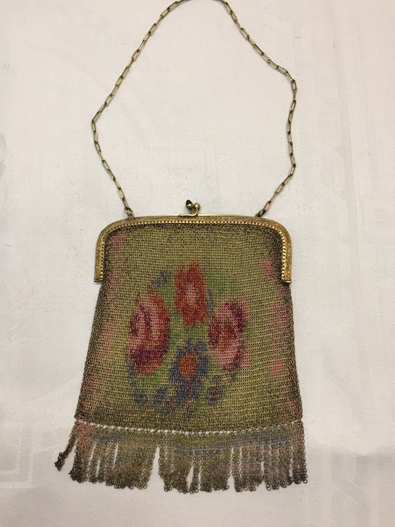 Antique Germany Mesh Bag Dresden - image 1