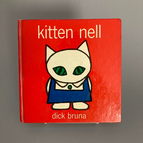 Kitten Nell illustrated book by Dick Bruna, third printing 1963