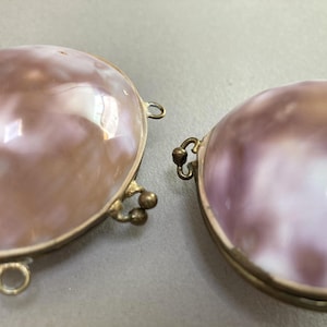 Vintage Shell trinket boxes