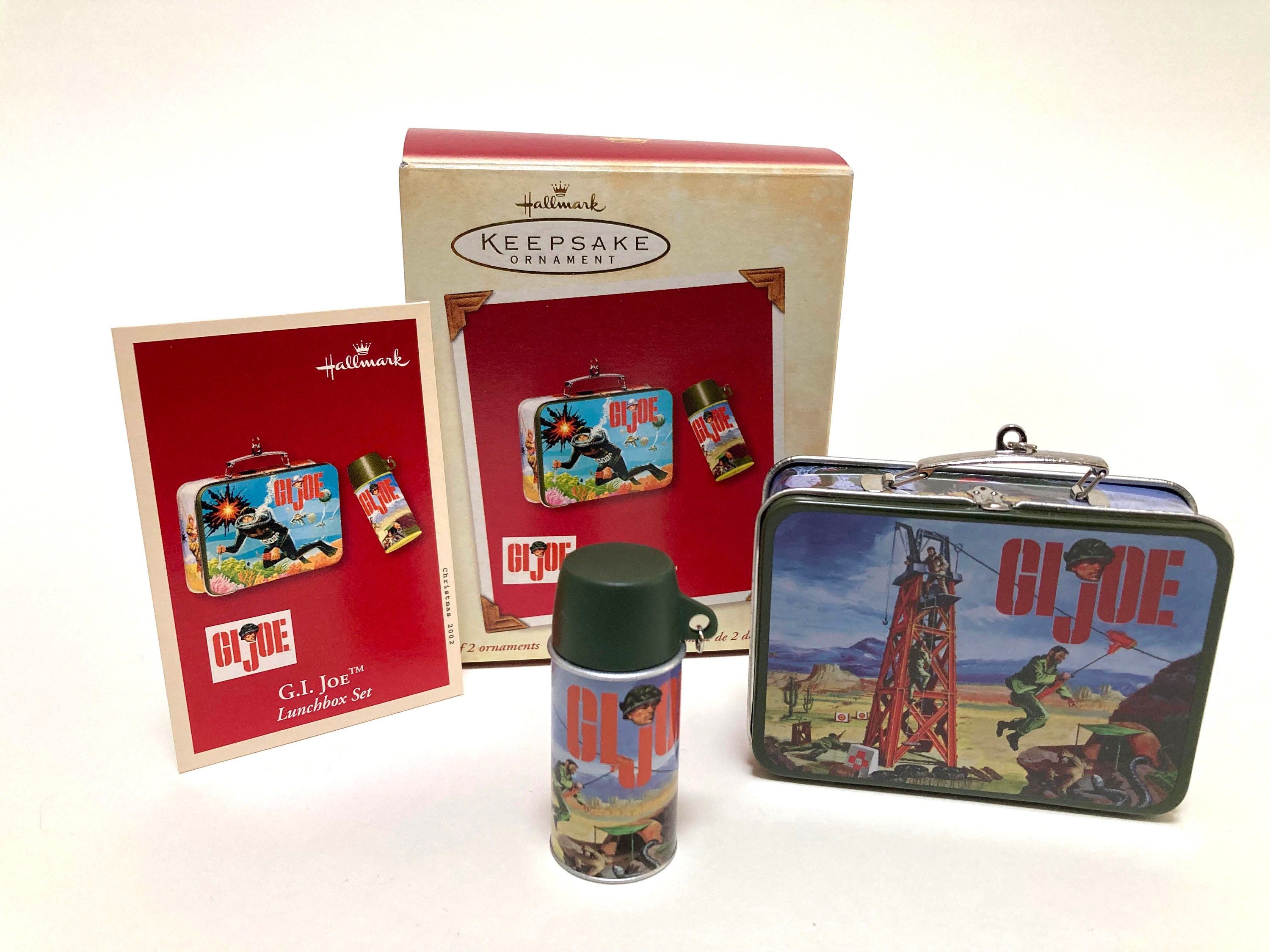 Vintage Joe Cool Lunch Box With Thermos Bottle