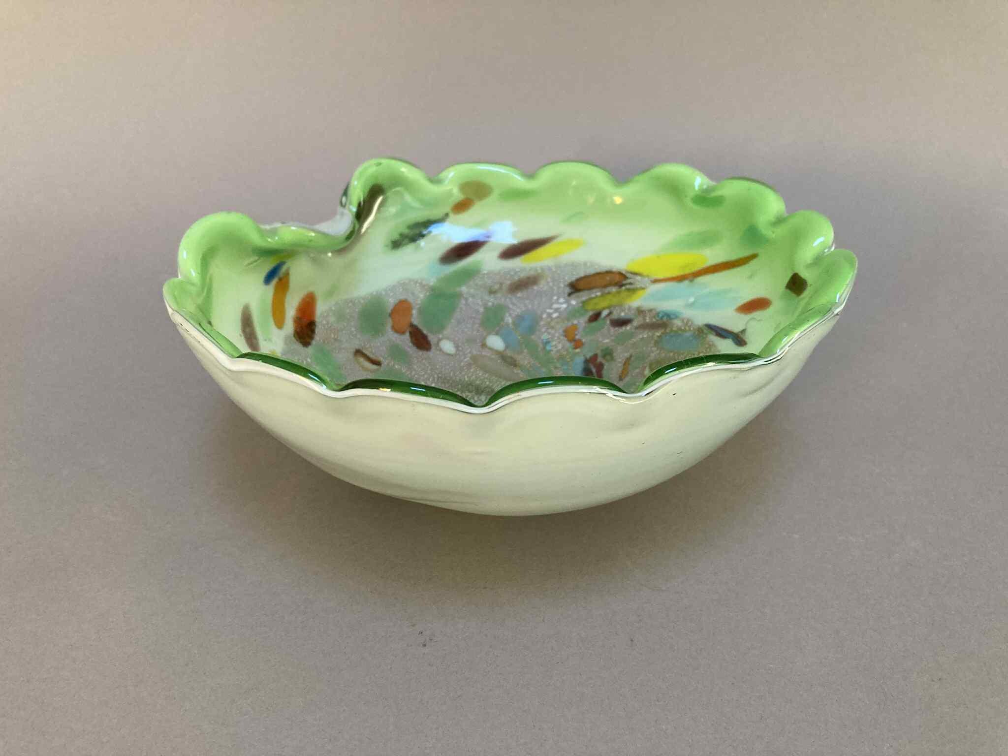 Murano Millefiori Glass Bowl - Etsy