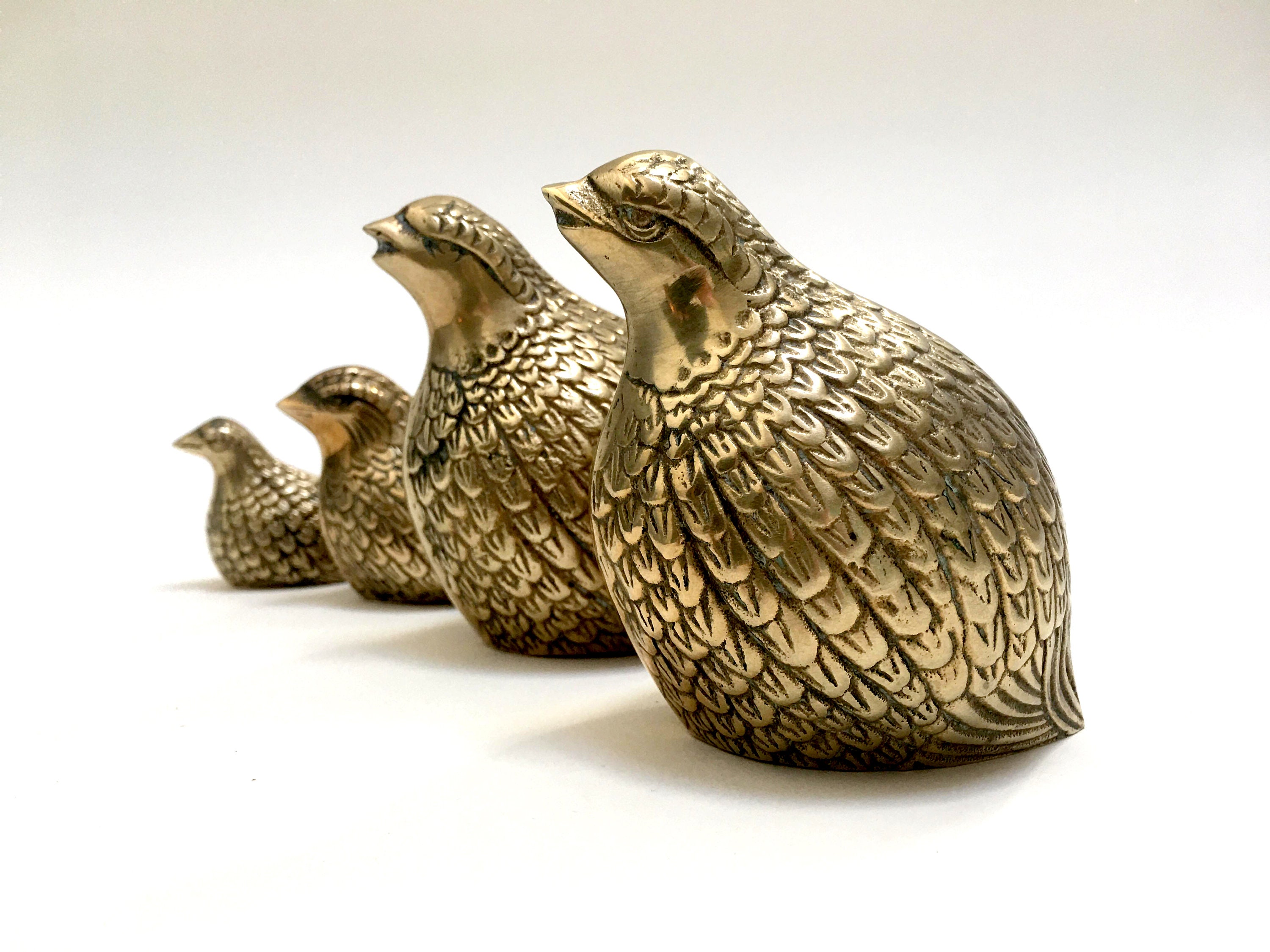 Quail Figurines for sale Only 3 left at 75