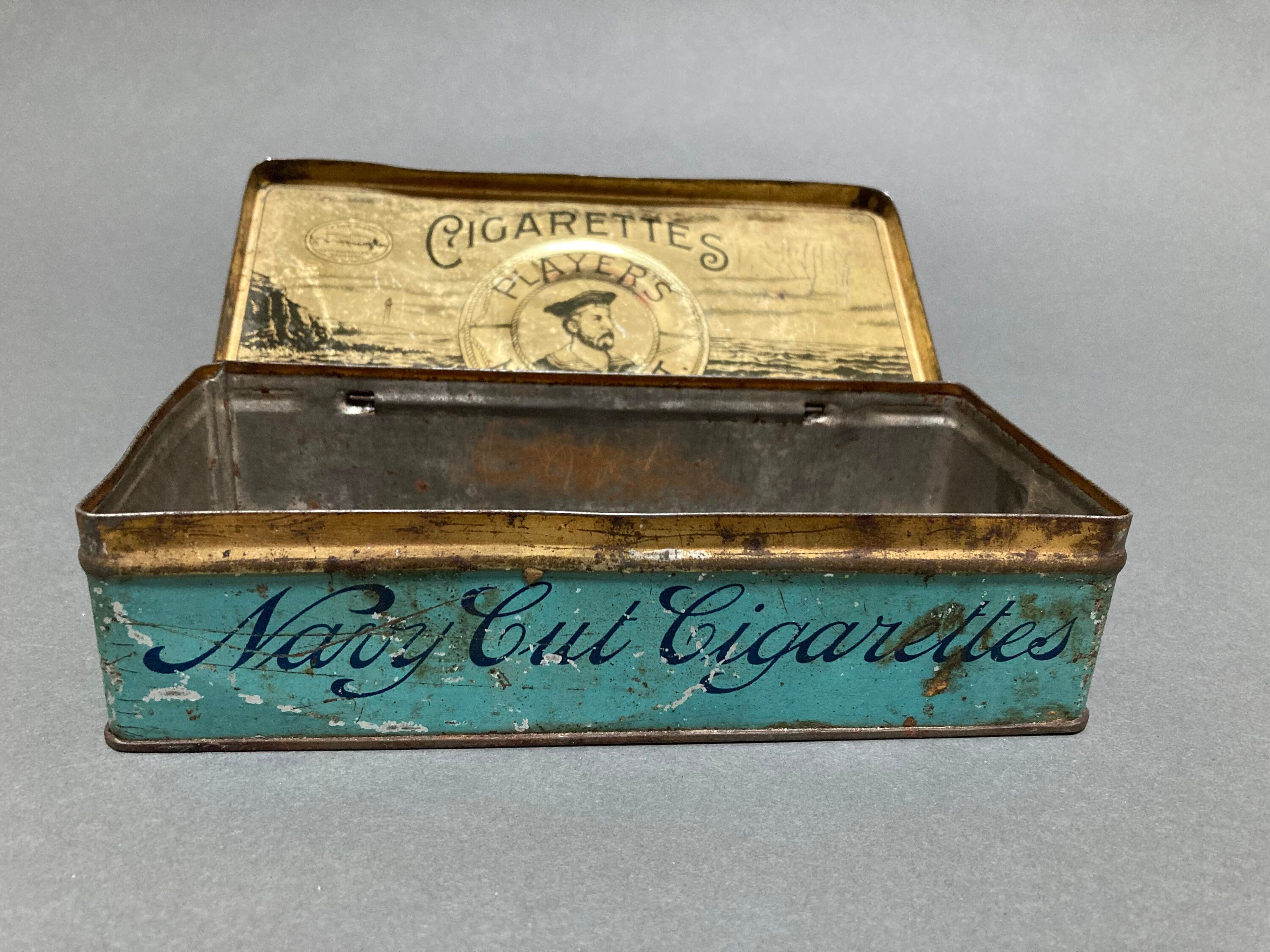 Buy Antique Players Navy Cut Cigarette Tin Online in India