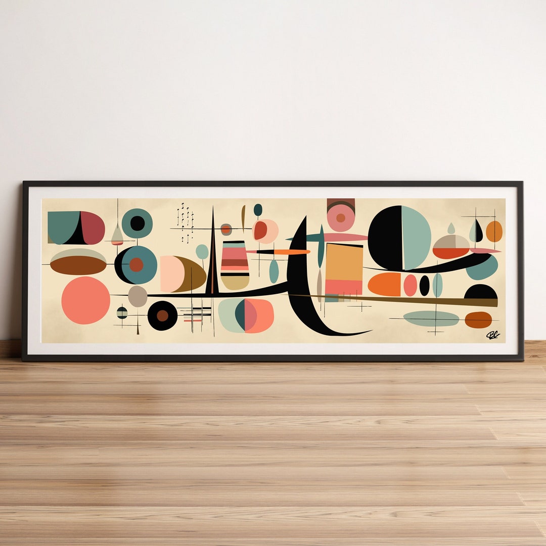 Mid Century Modern Wall Art Mid Century Home Decor Mid Etsy — free download