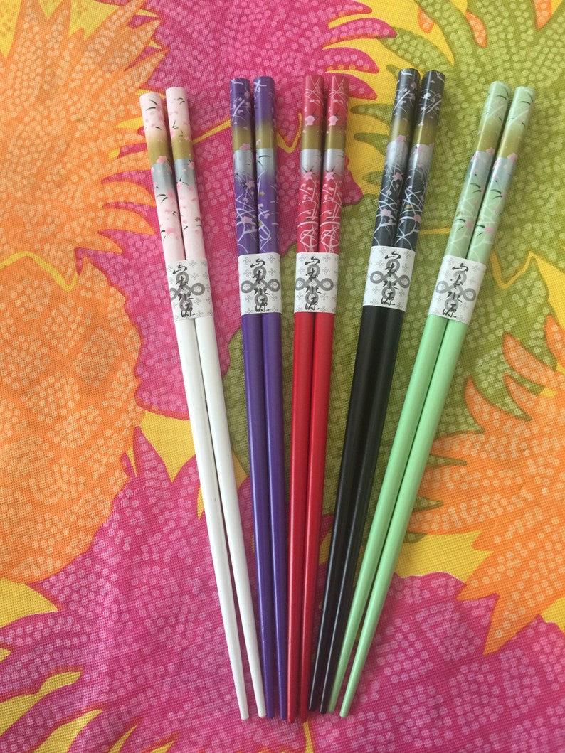 Japanese Beautiful Multi Toned Chopsticks / Hair sticks with Etsy