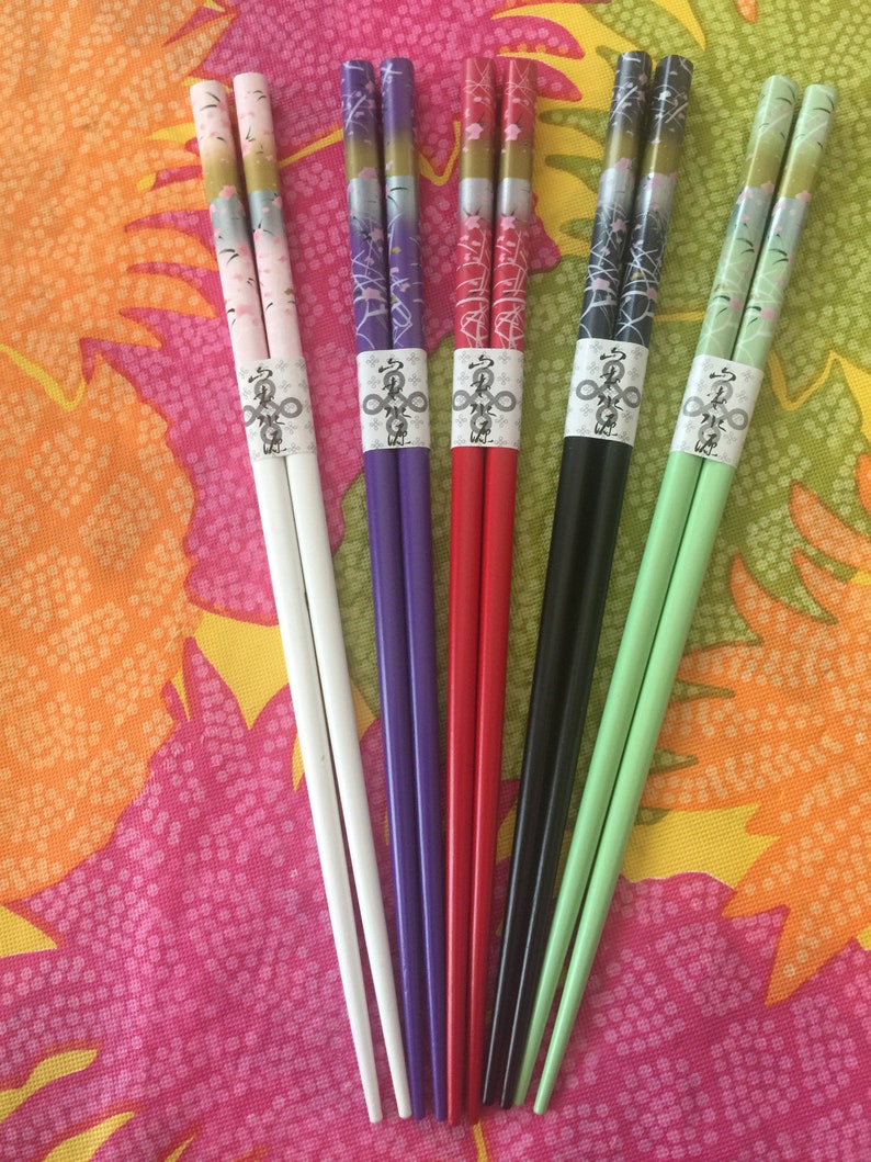 Japanese Beautiful Multi Toned Chopsticks / Hair sticks with Etsy