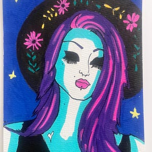 Witch Stevie Style *Print* 5 X 7