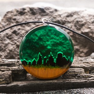 secret wood turtle pendant