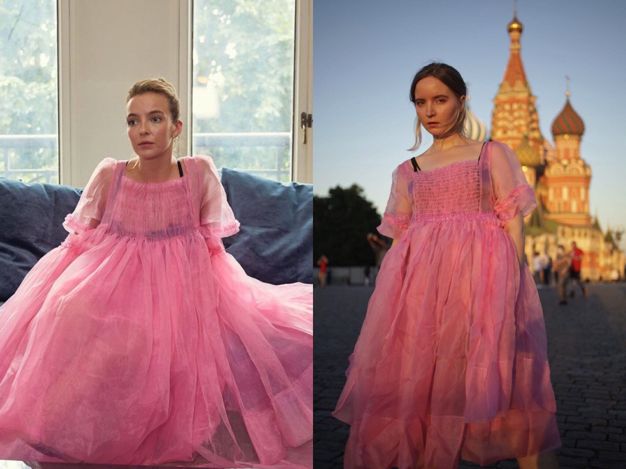 Killing Eve Pink Tulle Dress Villanelle ...