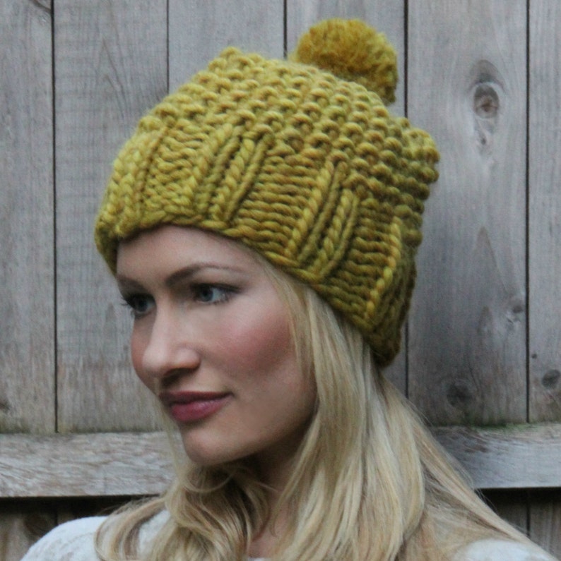 Lola Bean Hat Knitting Pattern Etsy