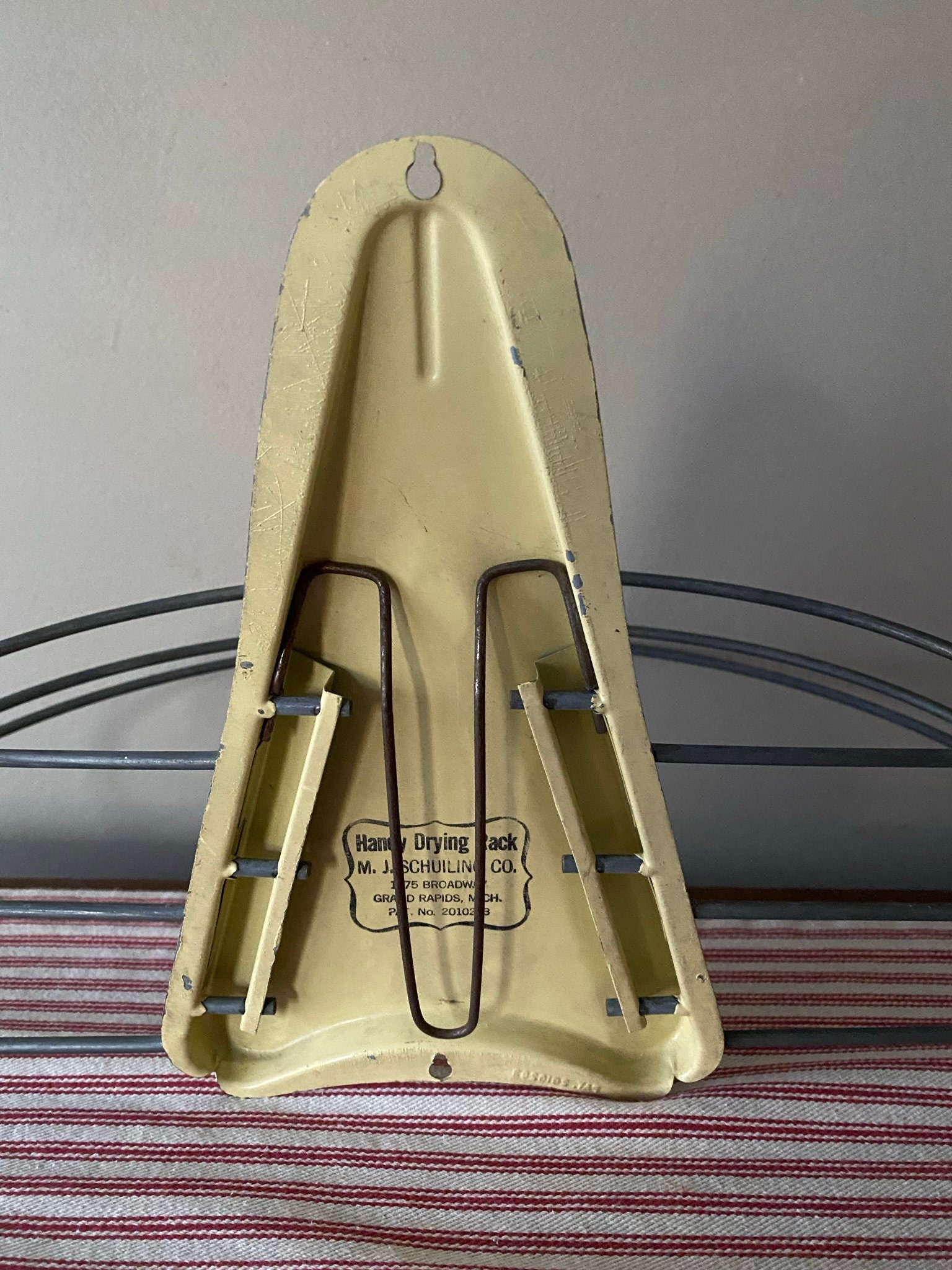 Vintage Wall Mount Old Time Drying Rack. Has Original Sticker - Etsy