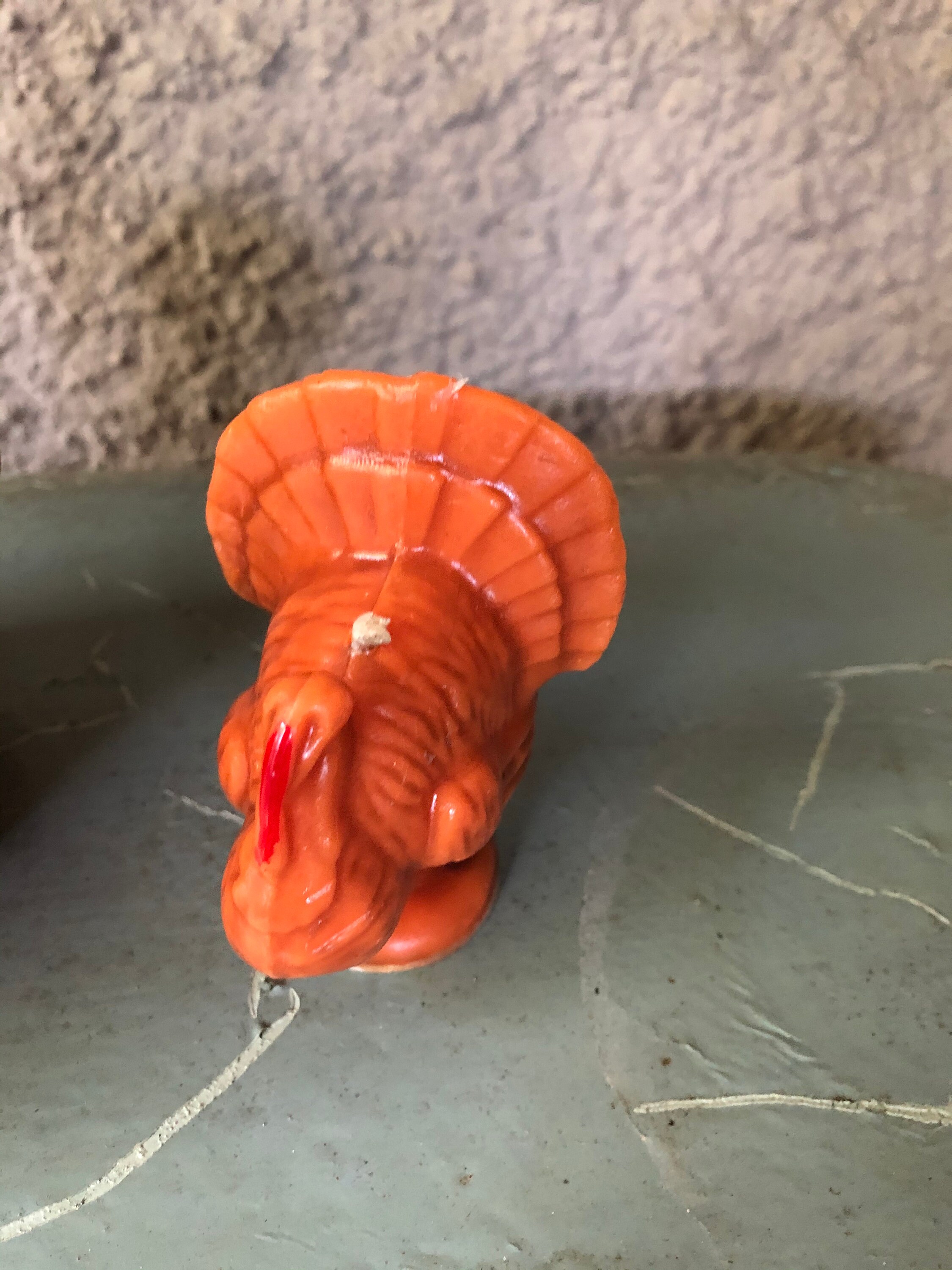 Vintage Thanksgiving Gurley Turkey Candles. Set of 2 One Etsy