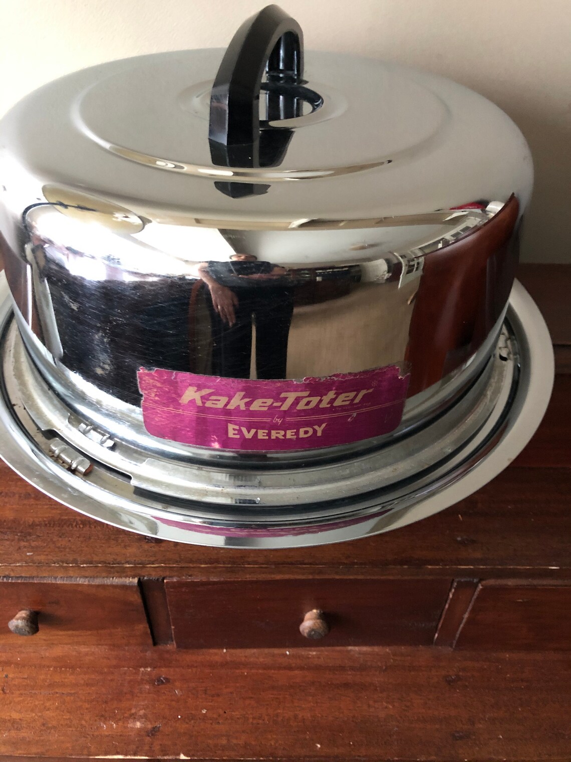 Vintage Stainless Steel Cake Carrier. 1950 Everedy Company. It Etsy