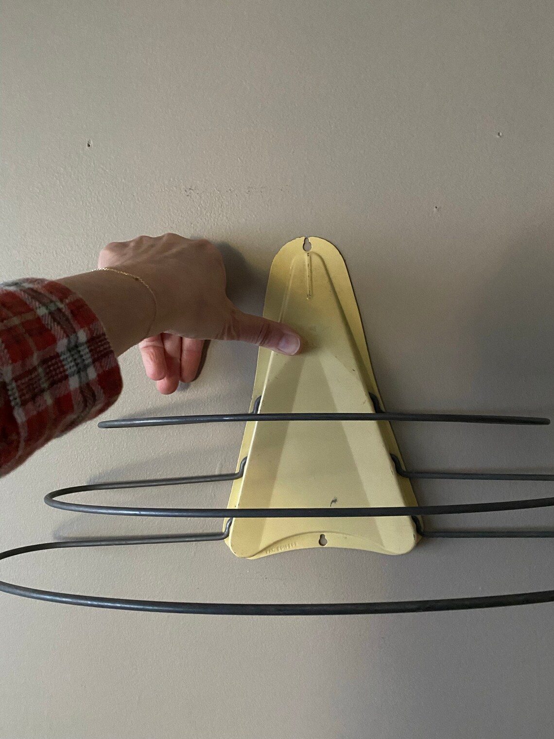 Vintage Wall Mount Old Time Drying Rack. Has Original Sticker | Etsy