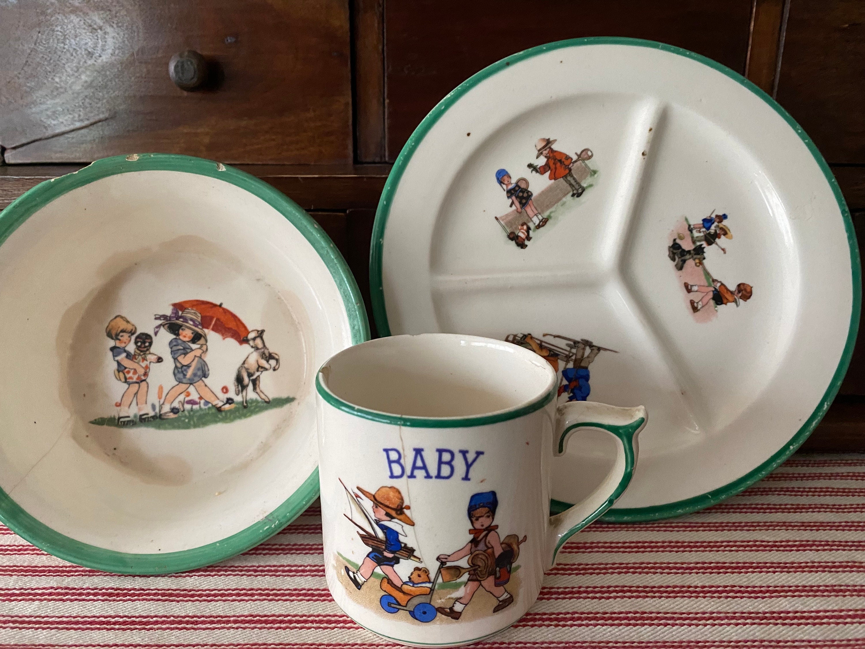 Vintage 2024 baby bowl