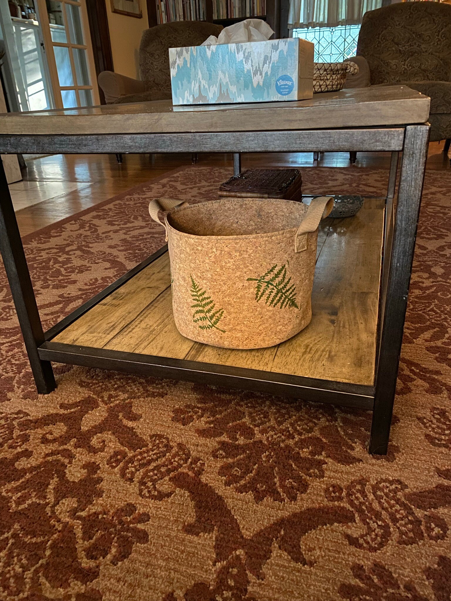 Cesta de corcho. Cesta de almacenamiento ligera sostenible y | Etsy