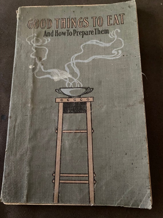 Antique cookbook.  Larkin company copyright 1908.  71 page soft cover book in delicate but readable condition.  Art Nouveau cover.