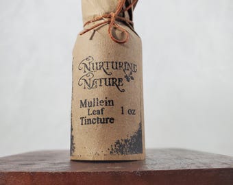 Tintura de hoja de gordolobo: Apoyo respiratorio - Gotero de 28 ml