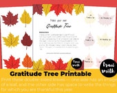 Gratitude Tree Printables
