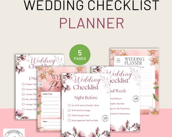 Organisator planner bruiloft checklist