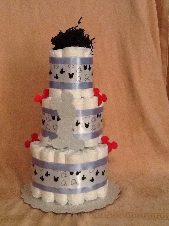 disney diaper cake