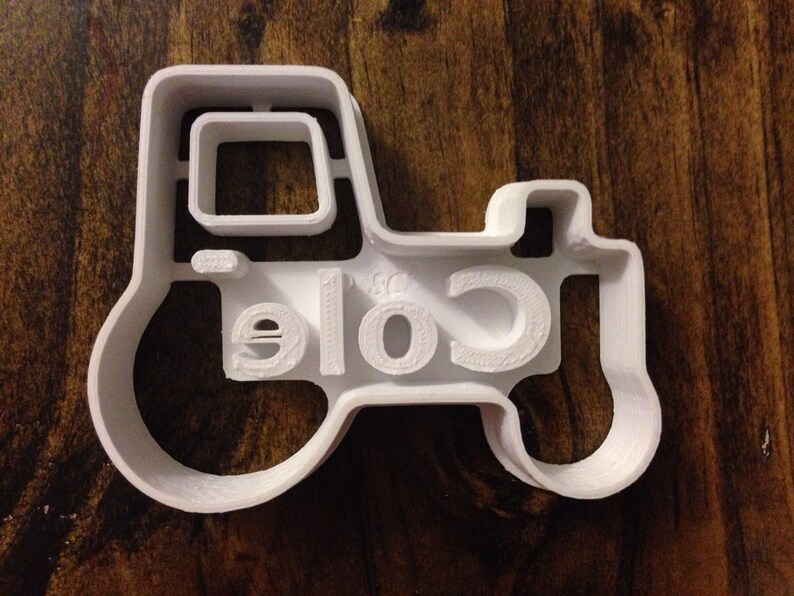 Custom Tractor Cookie Cutter Etsy