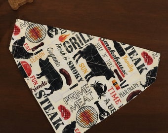 BBQ Dog Bandana (Over the Collar) - Backyard BBQ