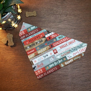 Christmas Dog Bandana (Over the Collar) - Christmas Signs & Sayings // Cat Bandana // Holiday Bandana // Slip on Bandana