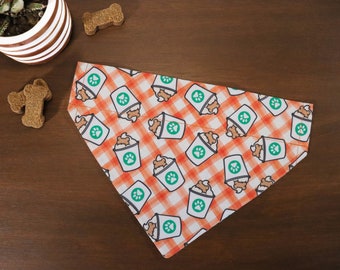 Fall Dog Bandana Personalized (Over the Collar) - Fall Sweet Treat Bandana // Cat Bandana // Autumn bandana // Gift for Pet