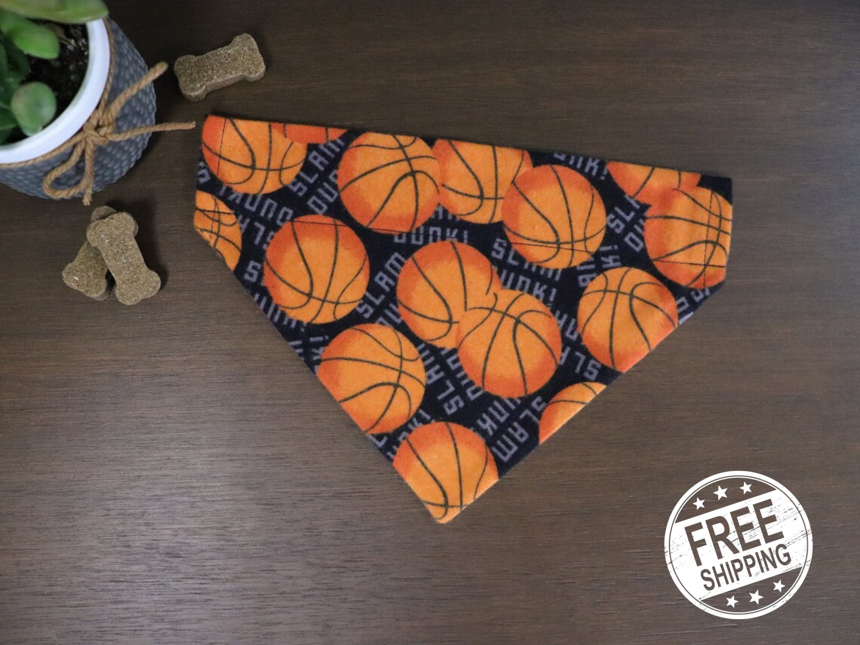 Dunk (Basketball) Dog Bandana