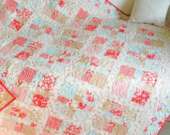 DIGITAL Pattern: Harmony (Fat Quarter Quilt)