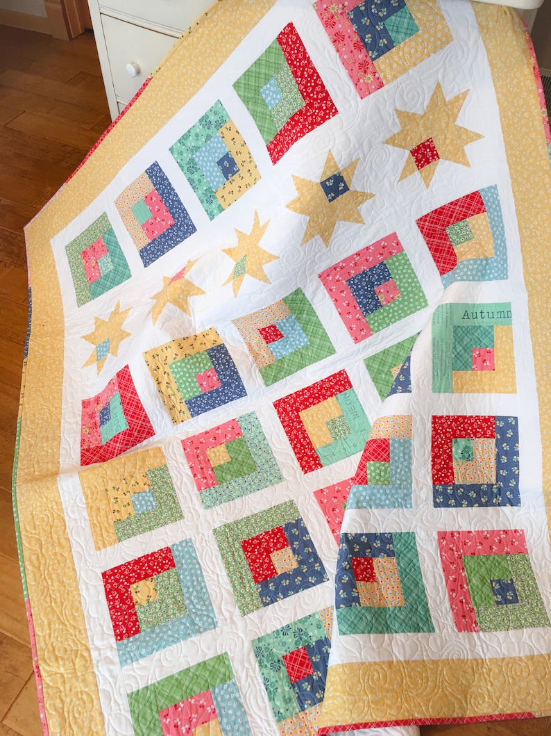 DIGITAL Pattern: Star Watch (Jelly Roll Quilt) image 7