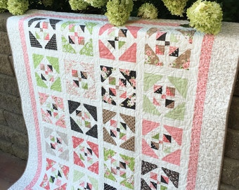 PAPER Pattern: Window Garden (Layer Cake Quilt)