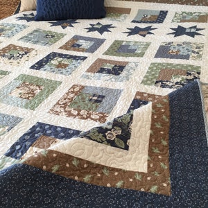 DIGITAL Pattern: Star Watch (Jelly Roll Quilt) image 6