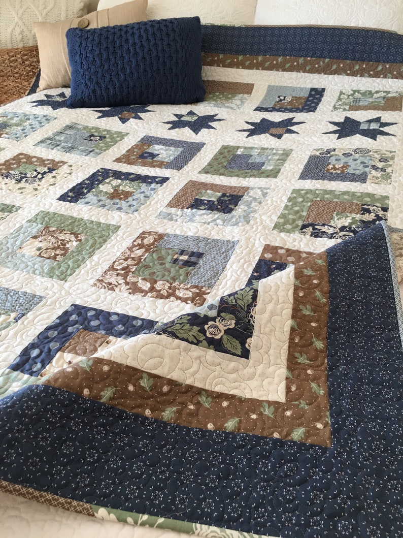DIGITAL Pattern: Star Watch (Jelly Roll Quilt) image 6