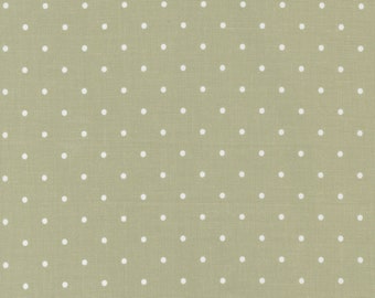 Christmas Eve Christmas in Merry Dots (Sage 5187-14) by the half yard