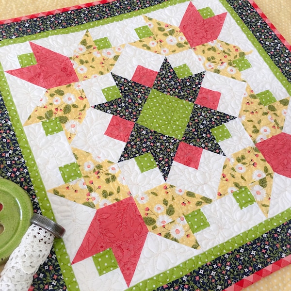 DIGITALES Muster: Fat Quarter Flourish