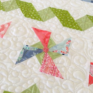 DIGITAL Pattern: Summer Breeze Mini Charm Pack Quilt image 3