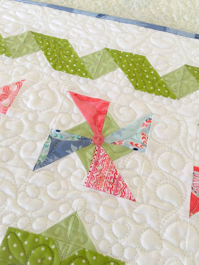 DIGITAL Pattern: Summer Breeze Mini Charm Pack Quilt image 3