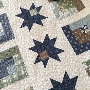 DIGITAL Pattern: Star Watch (Jelly Roll Quilt) image 5