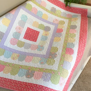 DIGITAL Pattern: Gumdrops (Layer Cake Quilt)